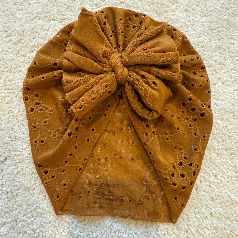 Bunny knots top knot baby headwrap